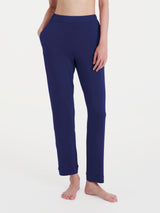 Pantalone capri con tasche in Viscosa Summer Blu Donna - Ragno
