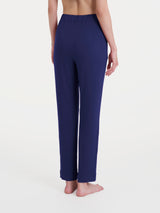 Pantalone capri con tasche in Viscosa Summer Blu Donna - Ragno