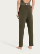 Pantalone capri con tasche in Viscosa Summer Verdi Donna - Ragno
