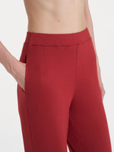 Pantalone capri con tasche in Viscosa Summer Rossi Donna - Ragno