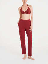 Pantalone capri con tasche in Viscosa Summer Rossi Donna - Ragno