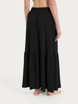 Gonna lunga in Viscosa Summer Neri Donna - Ragno