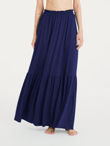 Gonna lunga in Viscosa Summer Blu Donna - Ragno