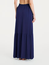 Gonna lunga in Viscosa Summer Blu Donna - Ragno