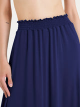 Gonna lunga in Viscosa Summer Blu Donna - Ragno