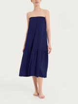 Gonna lunga in Viscosa Summer Blu Donna - Ragno