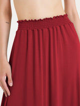 Gonna lunga in Viscosa Summer Rossi Donna - Ragno