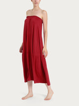 Gonna lunga in Viscosa Summer Rossi Donna - Ragno