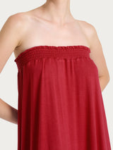 Gonna lunga in Viscosa Summer Rossi Donna - Ragno