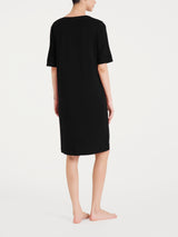 Abito girocolllo tinta unita in Viscosa Summer Neri Donna - Ragno