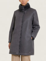 Fuzzy Coat Cappotto double-face Grigi Donna - Ragno