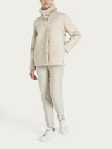 Giacca double-face in Vegan Fur Bianchi Donna - Ragno