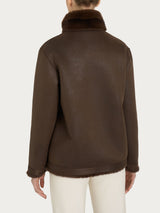 Fuzzy Coat Giacca double-face Marroni Donna - Ragno