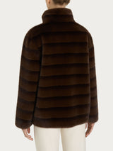 Fuzzy Coat Giacca double-face Marroni Donna - Ragno
