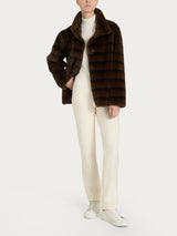Fuzzy Coat Giacca double-face Marroni Donna - Ragno