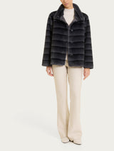 Fuzzy Coat Giacca double-face Grigi Donna - Ragno