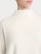 Lupetto Punto Links in misto Lana e Angora Bianchi Donna - Ragno