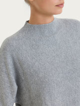 Lupetto Punto Links in Natural Soft Neri Donna - Ragno