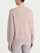 Lupetto Punto Links in Natural Soft Grigi Donna - Ragno