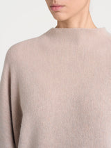 Lupetto Punto Links in Natural Soft Grigi Donna - Ragno