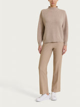 Lupetto Punto Links in misto Lana e Angora Grigi Donna - Ragno