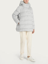 Piumino con Vegan Fur interna removibile Grigi Donna - Ragno