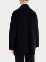 Cappotto caban in Vegan Wool Neri Donna - Ragno
