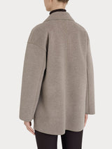 Cappotto caban in Vegan Wool Grigi Donna - Ragno