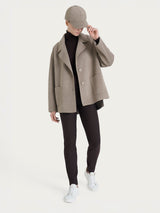 Cappotto caban in Vegan Wool Grigi Donna - Ragno