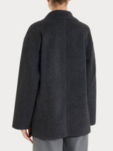 Cappotto caban in Vegan Wool Neri Donna - Ragno