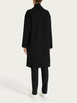 Cappotto con bottoni in Vegan Wool Neri Donna - Ragno