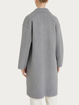 Cappotto con bottoni in Vegan Wool Neri Donna - Ragno