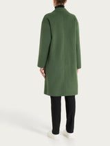 Cappotto con bottoni in Vegan Wool Verdi Donna - Ragno