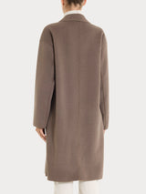 Cappotto con bottoni in Vegan Wool Marroni Donna - Ragno