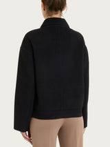 Giacca chiodo in Vegan Wool Neri Donna - Ragno