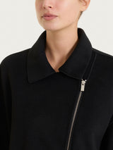 Giacca chiodo in Vegan Wool Neri Donna - Ragno