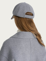Cappello da baseball in Vegan Wool Neri Donna - Ragno