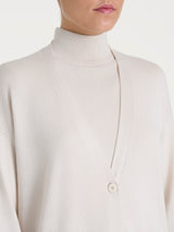 Cardigan over con bottoni Four Seasons Bianchi Donna - Ragno