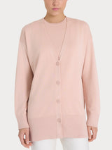 Cardigan over con bottoni Four Seasons Rosa Donna - Ragno