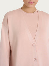 Cardigan over con bottoni Four Seasons Rosa Donna - Ragno