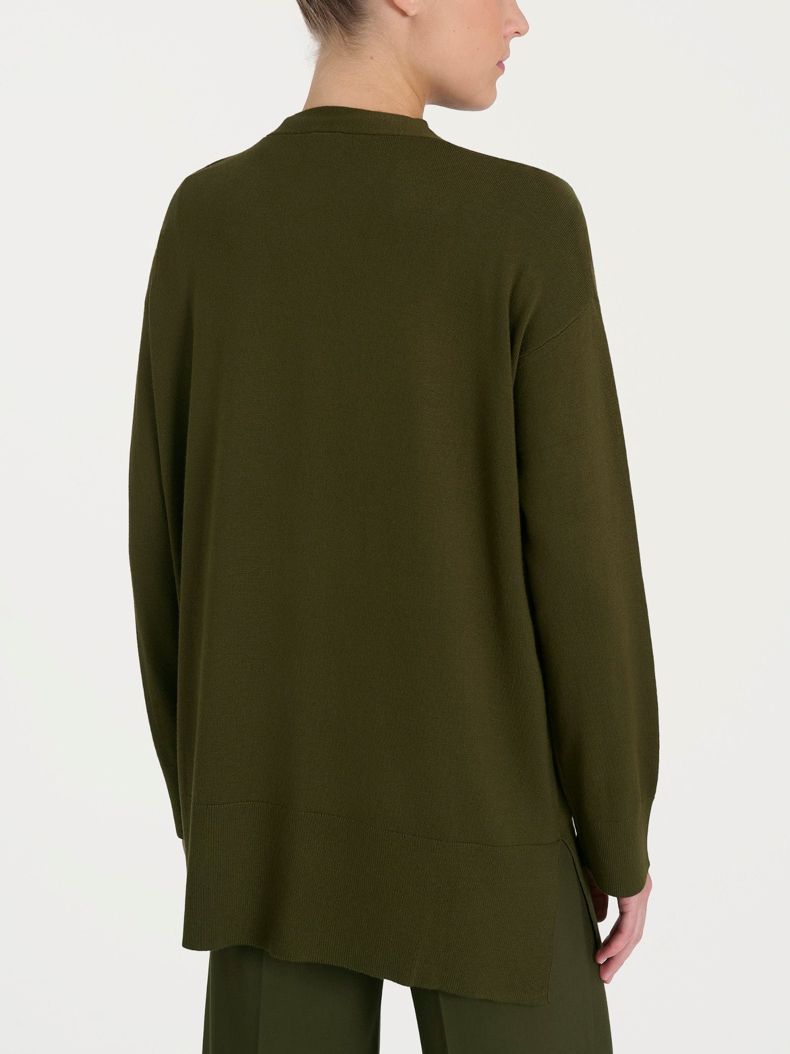 Cardigan over con bottoni Four Seasons Verdi Donna - Ragno