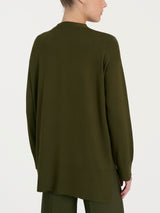 Cardigan over con bottoni Four Seasons Verdi Donna - Ragno