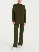 Cardigan over con bottoni Four Seasons Verdi Donna - Ragno