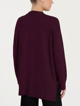 Cardigan over con bottoni Four Seasons Viola Donna - Ragno