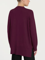 Cardigan over con bottoni Four Seasons Viola Donna - Ragno