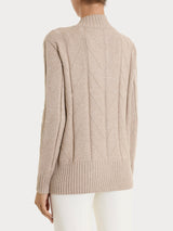 Cardigan aperto con punto spiga in Super Soft Grigi Donna - Ragno