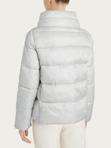 Piumino con collo alto in Vegan Down Grigi Donna - Ragno