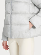 Piumino con collo alto in Vegan Down Grigi Donna - Ragno