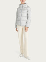 Piumino con collo alto in Vegan Down Grigi Donna - Ragno