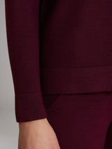 Pigiama con collo a ciambella in Super Soft Viola Donna - Ragno